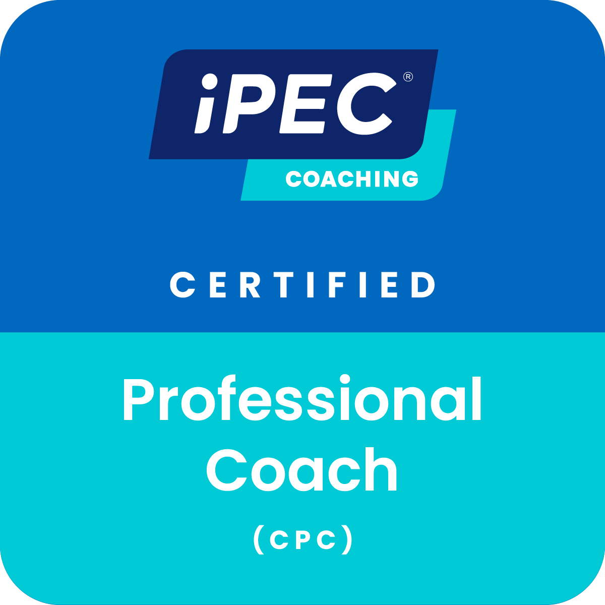Certified Professional Coach (CPC) issued by iPEC Coaching